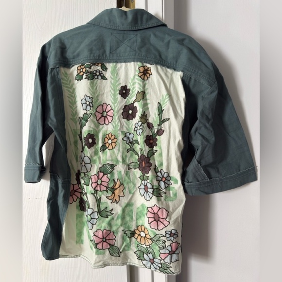 We The Free Pressed In Flowers Kimono - Picture 7 of 8